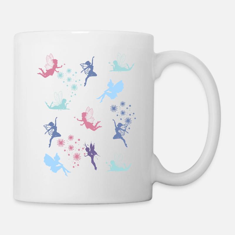 Kleine Feen - Tasse - Weiß