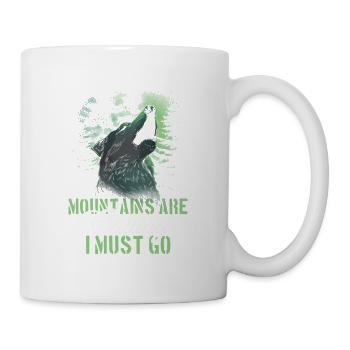 The mountains are calling and I have to go - Mug - white - Right