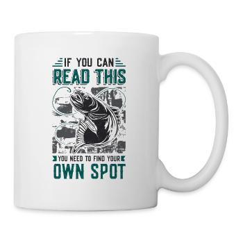 If you can read this - Mug - white - Right