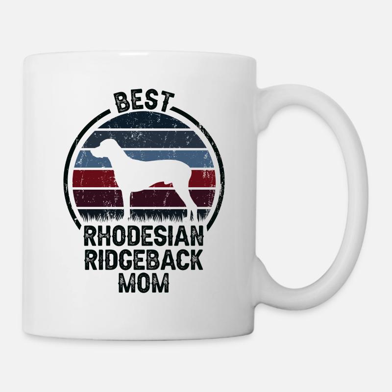 Maman chien - Rhodesian Ridgeback - Mug blanc - blanc