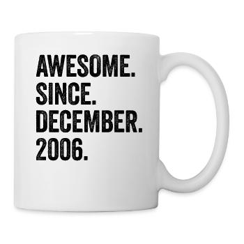 16 Years Old December 2006 16th Birthday - Mug - white - Right