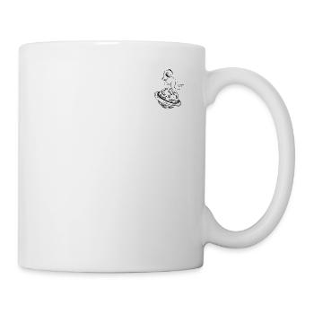 Planète Astronaute Dino Astronaute Aerospace Astronau - Mug blanc - blanc - Droite