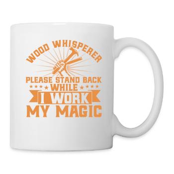 Woodworking Carpenter Woodworker Gift - Mug - white - Right