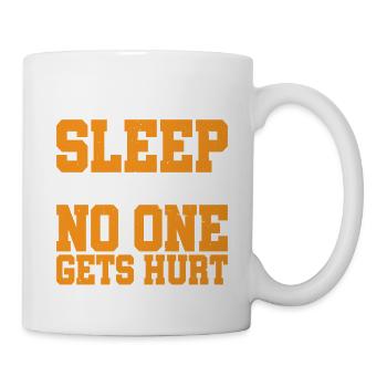Let Me Sleep And No One Gets Hurt - Mug - white - Right