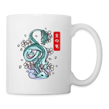 Japanese Earth Dragon Elemental Myth - Mug - white - Right