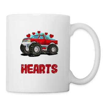 Ich bin bereit, Herzen zu zerquetschen Monster - Tasse - Weiß - Rechts
