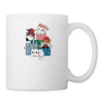 Joyeux Noël Drôle de Chemise de Noël - Mug blanc - blanc - Droite