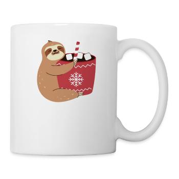 Joyeux Noël Drôle de Chemise de Noël - Mug blanc - blanc - Droite