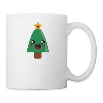 Joyeux Noël Drôle de Chemise de Noël - Mug blanc - blanc - Droite