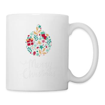 Joyeux Noël Drôle de Chemise de Noël - Mug blanc - blanc - Droite
