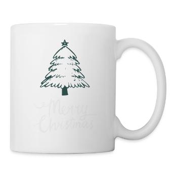Joyeux Noël Drôle de Chemise de Noël - Mug blanc - blanc - Droite