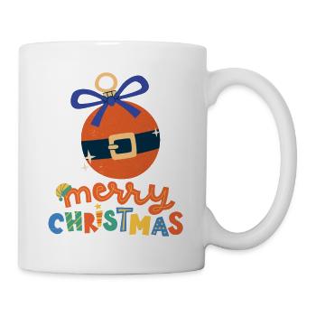 Joyeux Noël Drôle de Chemise de Noël - Mug blanc - blanc - Droite