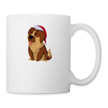 Joyeux Noël Drôle de Chemise de Noël - Mug blanc - blanc - Droite