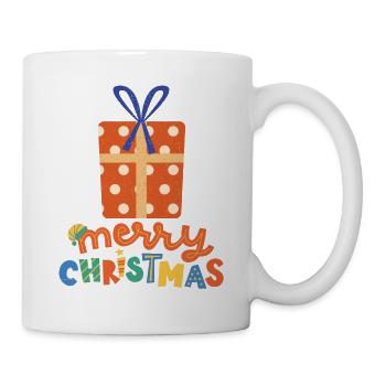 Joyeux Noël Drôle de Chemise de Noël - Mug blanc - blanc - Droite