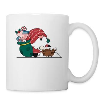 Joyeux Noël Drôle de Chemise de Noël - Mug blanc - blanc - Droite