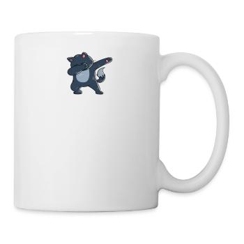 Dabbing Cat Funny Cat - Mug - white - Right