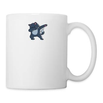 Dabbing Cat Funny Cat - Mug - white - Right