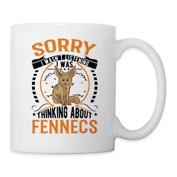 Fennec Gift Desert Fox Fennec - Mug - white - Right