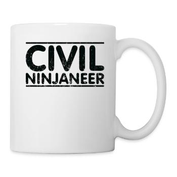 Ninjaneer - Civil Engineer - Mug - white - Right