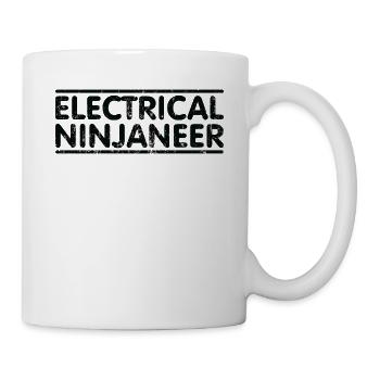 Ninjaneer - Elektroingenieur - Tasse - Weiß - Rechts