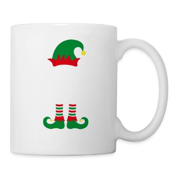 Je suis le plus jeune elfe les règles ne s’appliquent pas à moi - Mug blanc - blanc - Droite