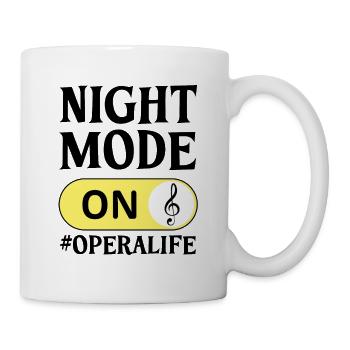 Opernsängerin Sängerin Life Choir Show - Tasse - Weiß - Rechts