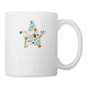 Merry Christmas Funny Christmas Shirt - Mug - white - Right
