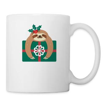 Joyeux Noël Drôle de Chemise de Noël - Mug blanc - blanc - Droite