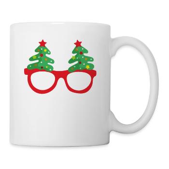 Joyeux Noël Drôle de Chemise de Noël - Mug blanc - blanc - Droite