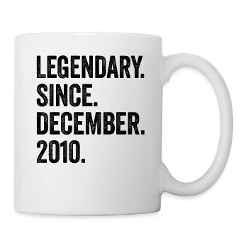 12 Years Old December 2010 12th Birthday - Mug - white - Right