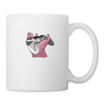 Der Controller Soll Mit Dir Sein. Videospiele - Tasse - Weiß - Rechts