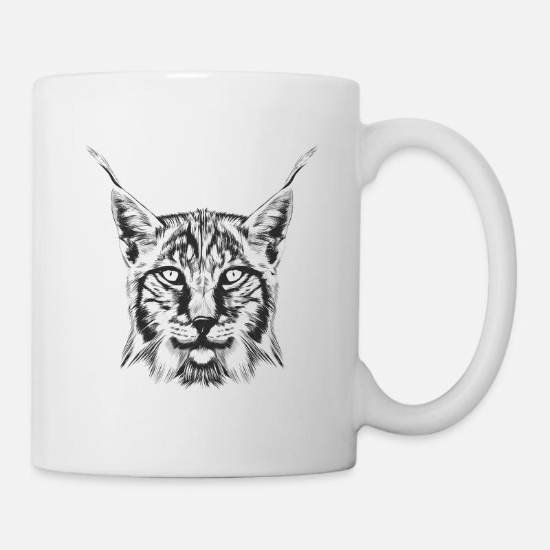 Lynx - Mug blanc - blanc