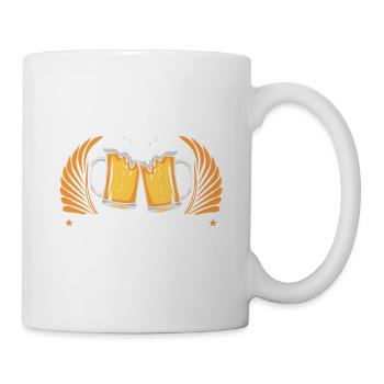 Wer Alkoholfreies Bier Trinkt Hat Die Kontrolle - Tasse - Weiß - Rechts