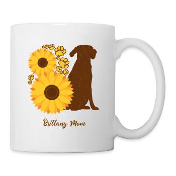 Sonnenblumenmutter - Bretagne - Tasse - Weiß - Rechts