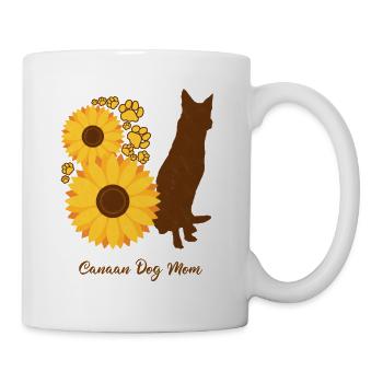 Mère Tournesol - Canaan Dog - Mug blanc - blanc - Droite