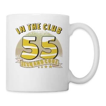 DANS LE CLUB 55 - Mug blanc - blanc - Droite