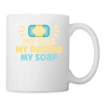 Soap Making Gift Homemade Soap Maker - Tasse - Weiß - Rechts