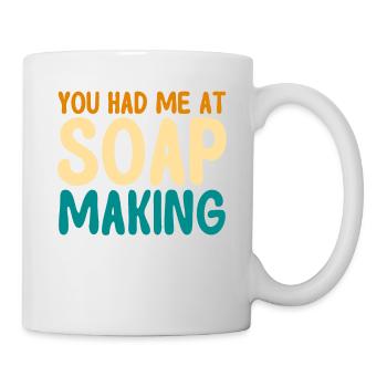 Soap Making Gift Homemade Soap Maker - Tasse - Weiß - Rechts