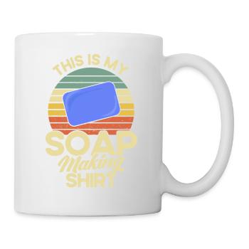 Soap Making Gift Homemade Soap Maker - Mug - white - Right