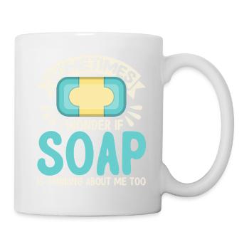 Soap Making Gift Homemade Soap Maker - Mug - white - Right