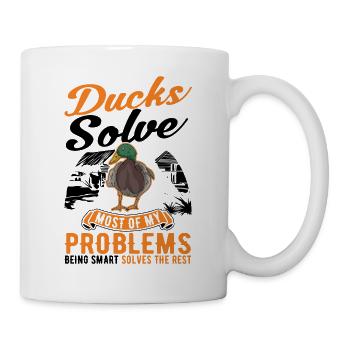 Duck Gift Duck Duck Breeder - Mug - white - Right