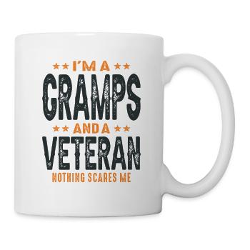I'm a Gramps and a Veteran - Dad Grandpa - Mug - white - Right