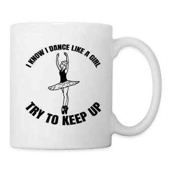 Ballet Dancer Dance Gift Ballerina Dance Class - Mug - white - Right