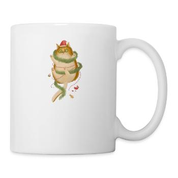 Joyeux Noël Drôle de Chemise de Noël - Mug blanc - blanc - Droite