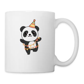 Panda for children's birthday a birthday - Mug - white - Right