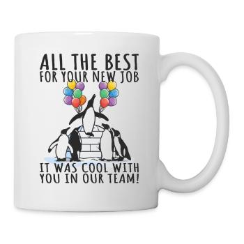 Job Change New Job Farewell Farewell Gift - Mug - white - Right