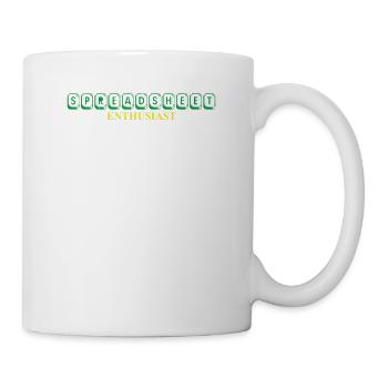 Feuille de calcul comptable CPA Fun Comptable Cool - Mug blanc - blanc - Droite