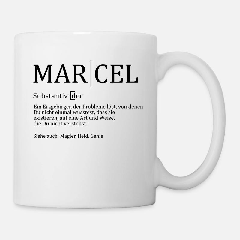 Erzgebirge Marcel - Tasse - Weiß