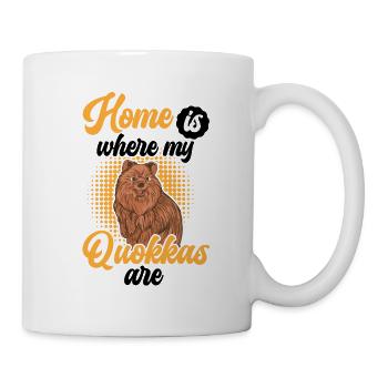 Quokka est ma maison Mars Australie - Mug blanc - blanc - Droite
