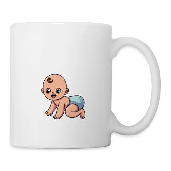 Drôle a finalement arrêté de boire Je suis enceinte - Mug blanc - blanc - Droite